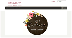 Desktop Screenshot of classyandclassy.com